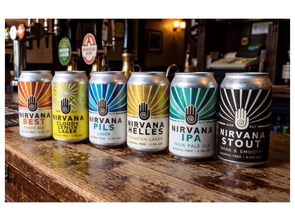 NIrvana low alcohol cans